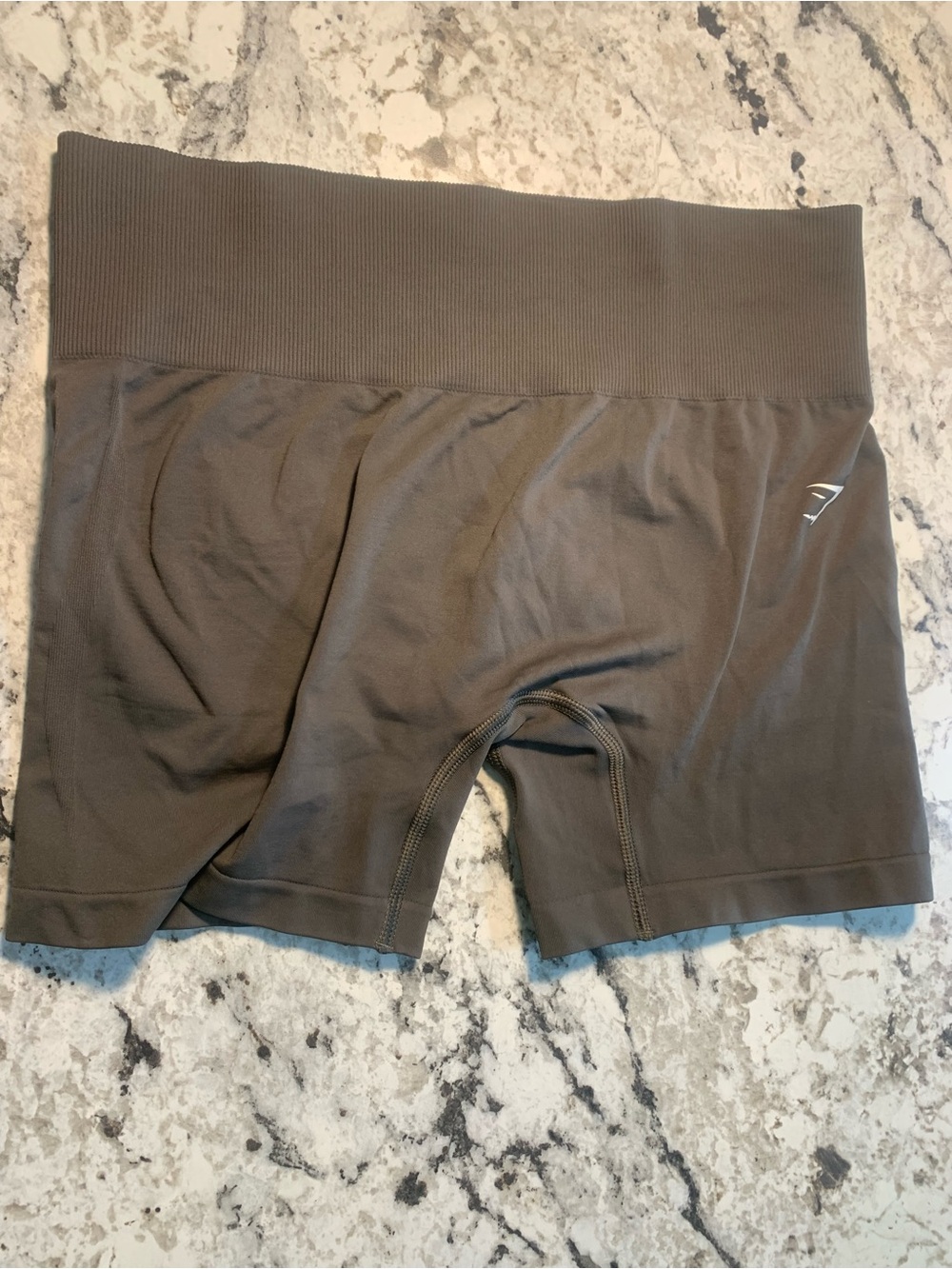 GymShark Highrise shorts, no front inseam (No tags)